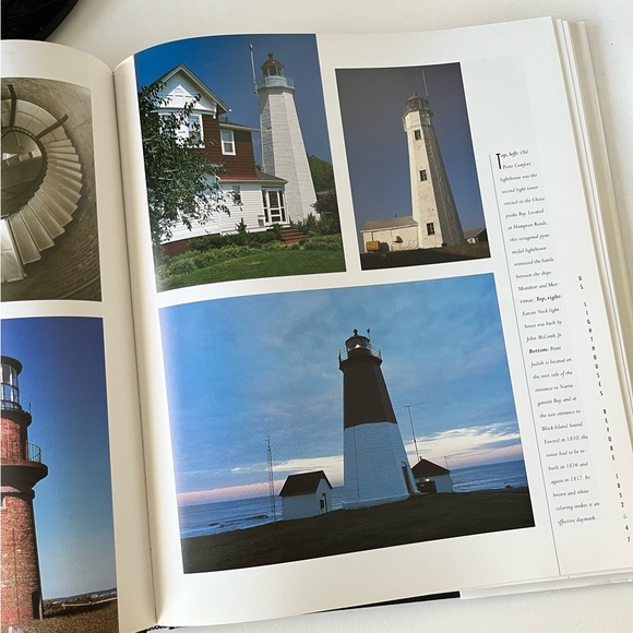 Coffee table book - lighthouses - Portland Head Light, Maine cover - Picture 2 of 3